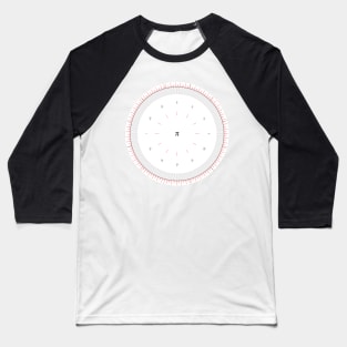 Radians Vs Degrees Clock - v001 Baseball T-Shirt